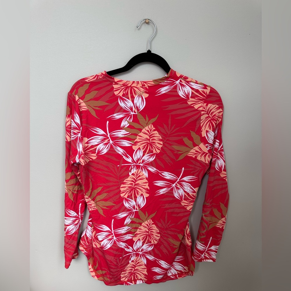 Roxy Red Palm Rashguard